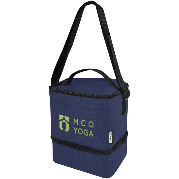 Tundra 9-can RPET lunch cooler bag Navy Blue