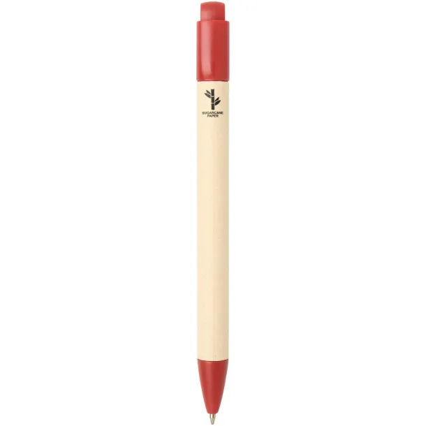 Liliana sugarcane paper ballpoint pen (blue ink) Brick