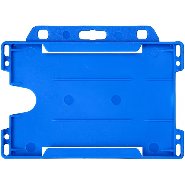 Vega recycled plastic card holder Blue