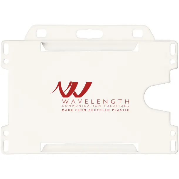 Vega recycled plastic card holder White