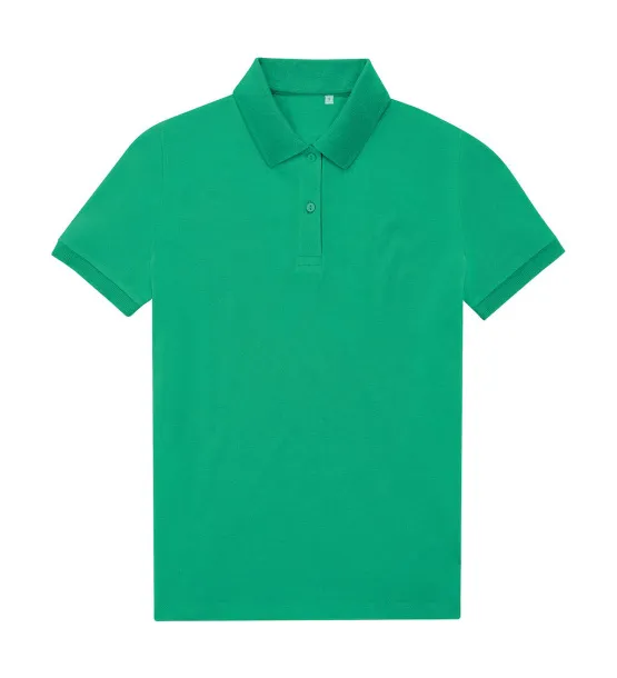  Eco ženska polo majica - B&C Pop Green