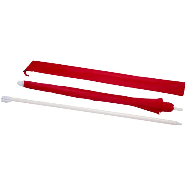 Zenith beach umbrella Red