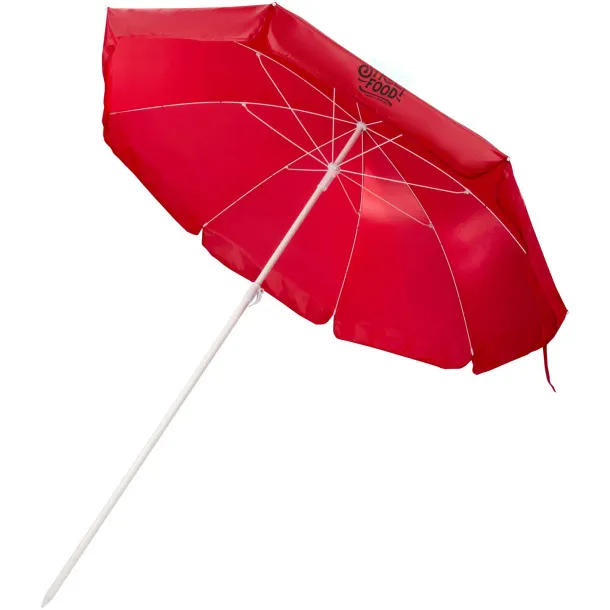 Zenith beach umbrella Red