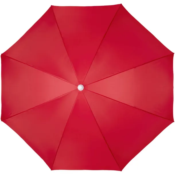 Zenith beach umbrella Red