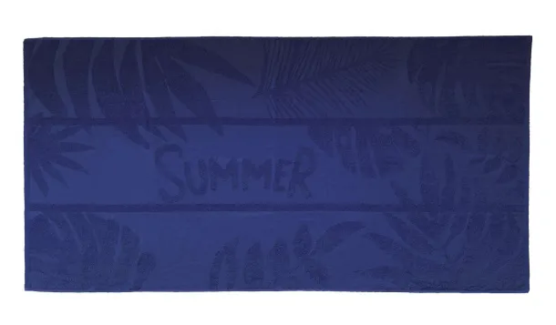 OLIMA jacquard ručnik za plažu - Olima Marine Blue