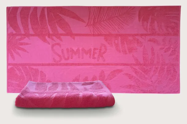 OLIMA JACQUARD BEACH TOWEL - Olima Sunflower