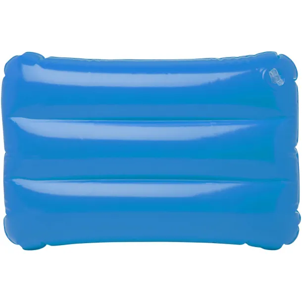 Sunny inflatable beach pillow Blue