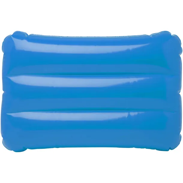 Sunny inflatable beach pillow Blue
