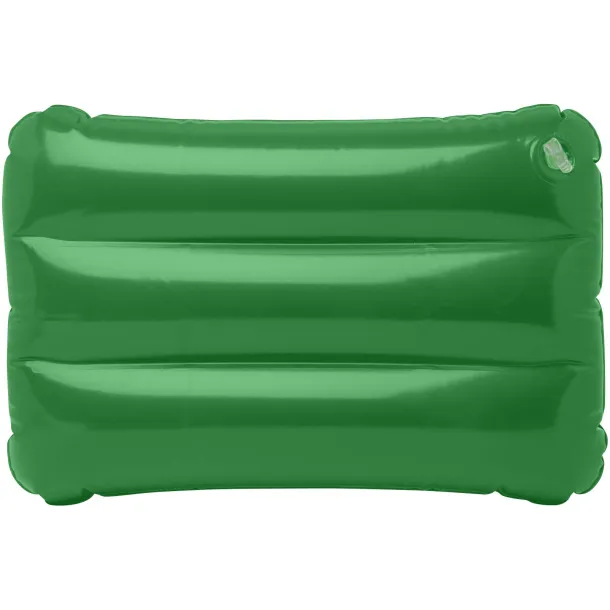 Sunny inflatable beach pillow Green