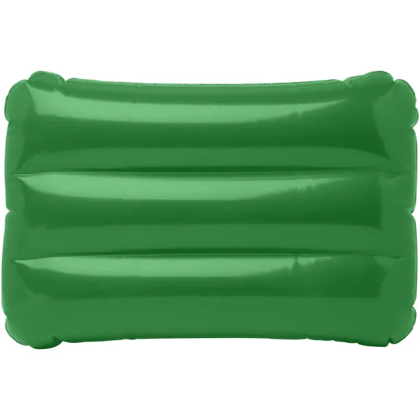 Sunny inflatable beach pillow Green