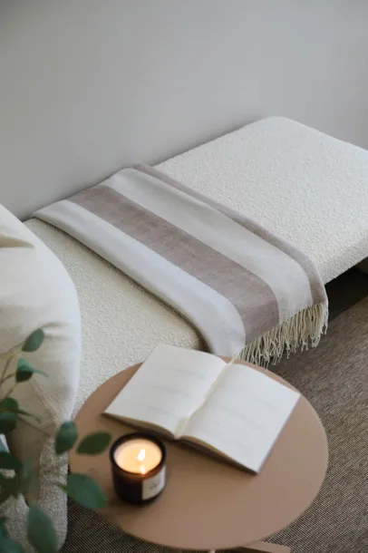 VINGA Tella Aware™ polylana® blanket - Vinga beige Prirodna