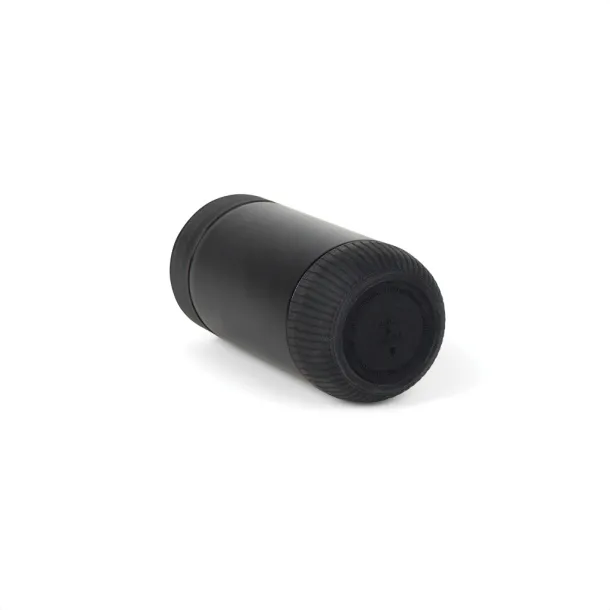 VINGA Erie  RCS recycled SS push mug 350 ML - Vinga Black Black