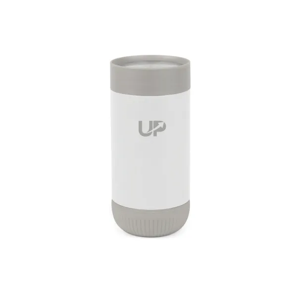 VINGA Erie  RCS recycled SS push mug 350 ML - Vinga White A69F99