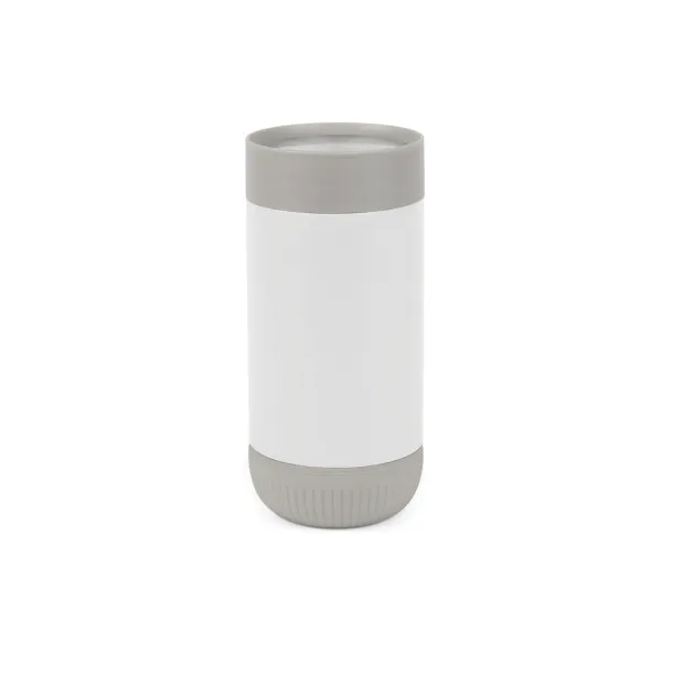 VINGA Erie  RCS recycled SS push mug 350 ML - Vinga White A69F99