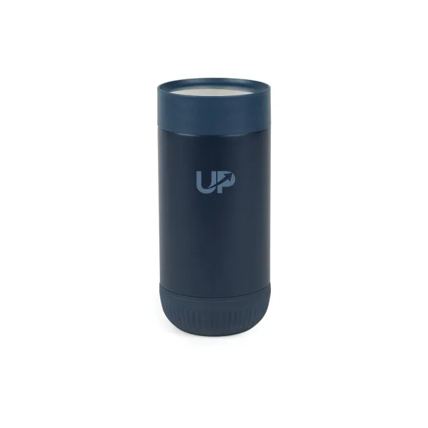 VINGA Erie  RCS recycled SS push mug 350 ML - Vinga blue blue