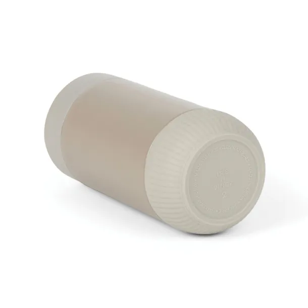 VINGA Erie  RCS recycled SS push mug 350 ML - Vinga brown brown