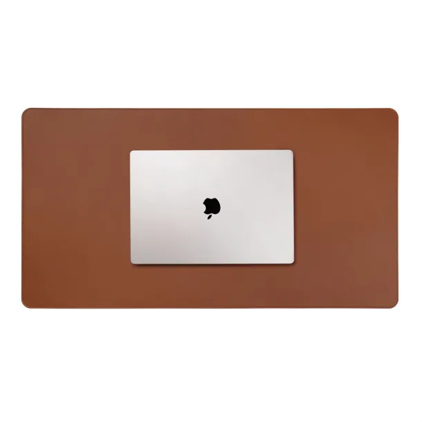 VINGA Timo PU RCS RPET desk pad - Vinga brown 