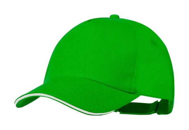Aaron RPET baseball cap Green
