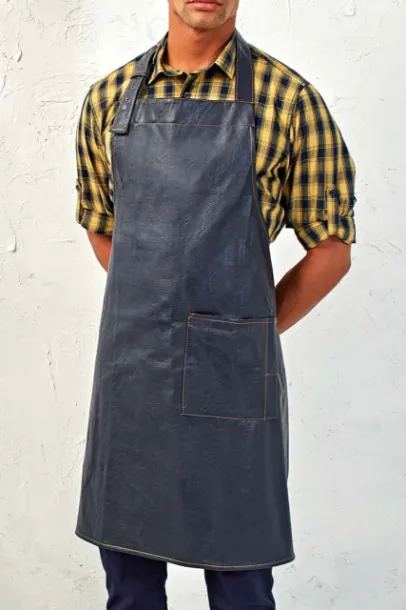  FAUX LEATHER BIB APRON - Premier