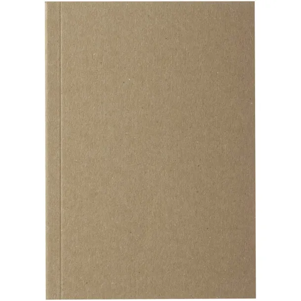 Novella Austen A6 recycled soft cover kraft notebook - 50 sheets Natural