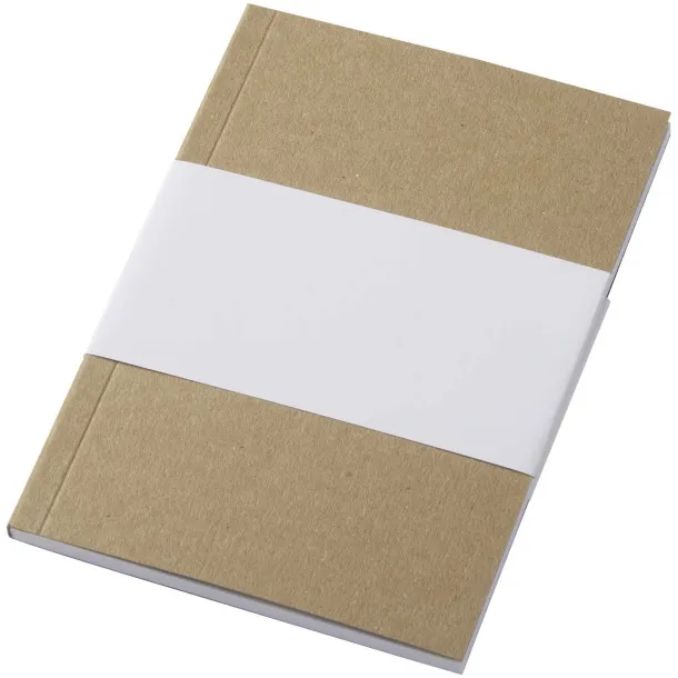 Novella Austen A6 recycled soft cover kraft notebook - 50 sheets Natural