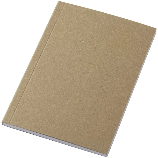 Novella Austen A6 recycled soft cover kraft notebook - 50 sheets Natural