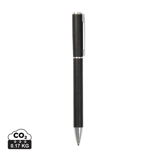 VINGA Timo RCS recycled aluminium pen - Vinga Black 