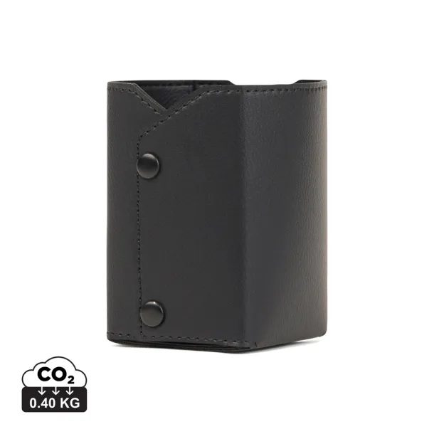 VINGA Timo PU RCS RPET pen holder - Vinga Black 