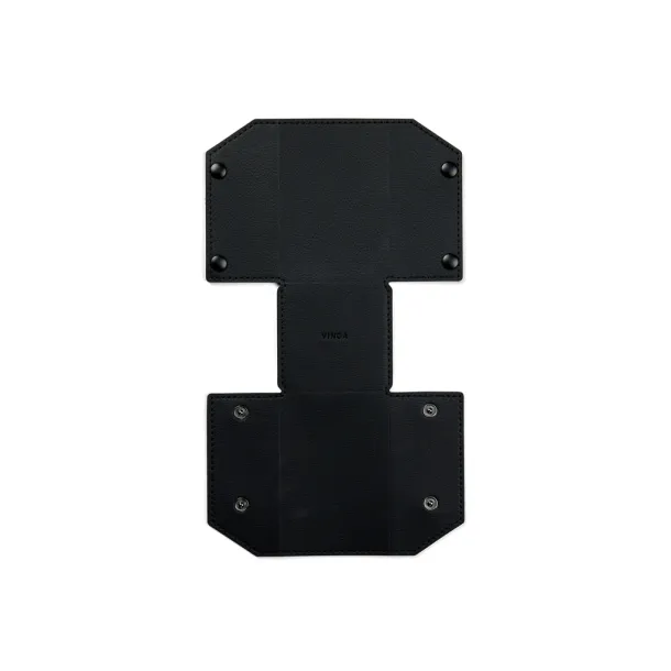 VINGA Timo PU RCS RPET pen holder - Vinga Black 