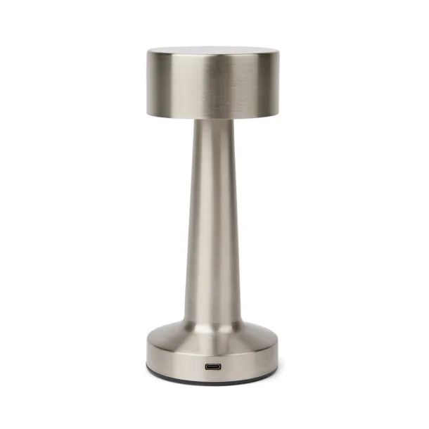 VINGA Maris RCS recycled ABS table lamp - Vinga silver grey 