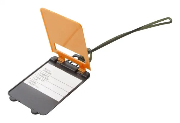 Glasgow luggage tag Orange