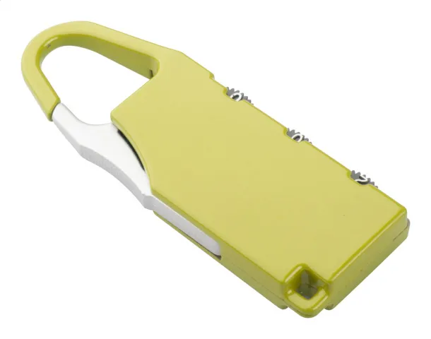 Baiyun luggage lock Yellow