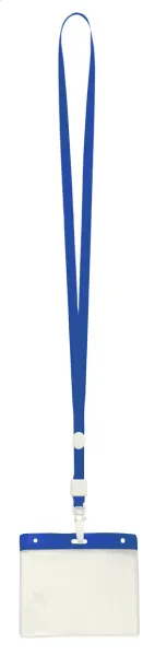 Ballek badge lanyard Blue Transparent