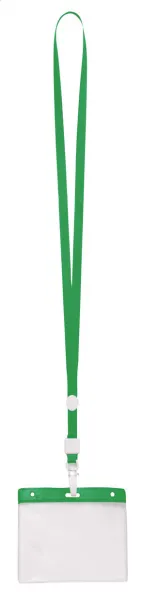 Ballek badge lanyard Green Transparent