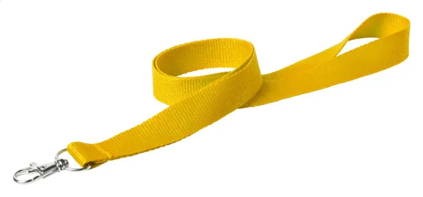 Event lanyard Yellow