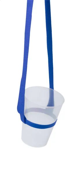 Lancup drink holder lanyard Blue