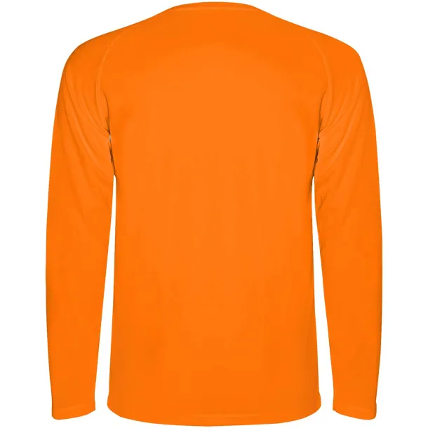 Montecarlo muška sportska majica dugih rukava - Roly Fluor Orange