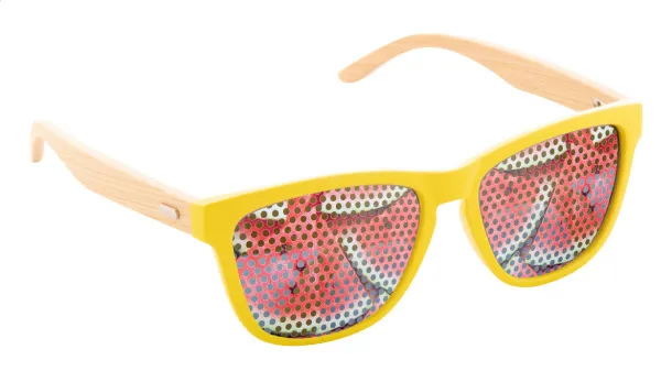 Colobus sunglasses Yellow Natural