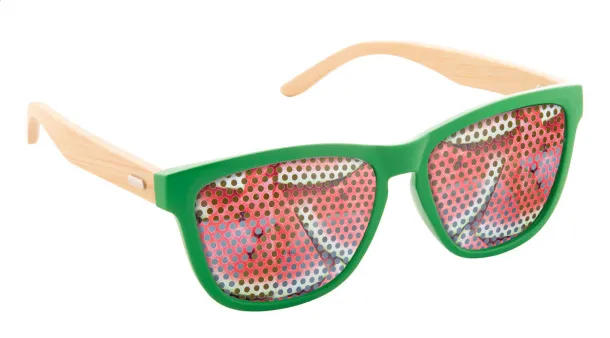 Colobus sunglasses Green Natural