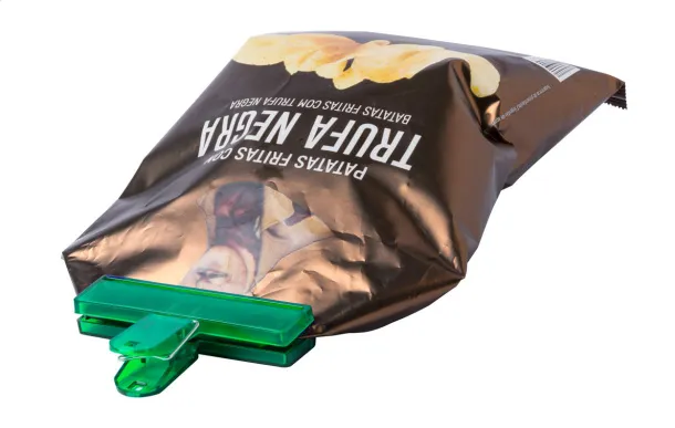 Cripple bag sealing clip Green