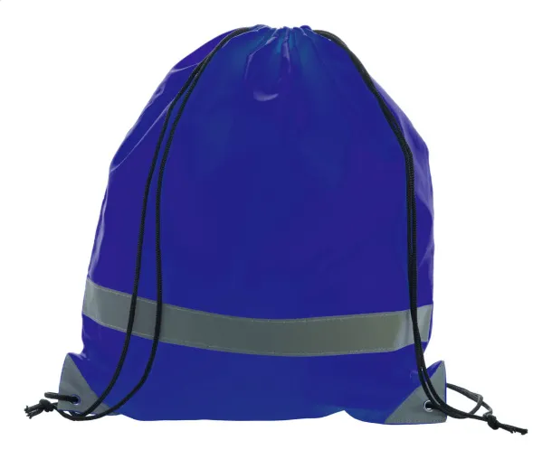 Vidraw reflective drawstring bag Blue