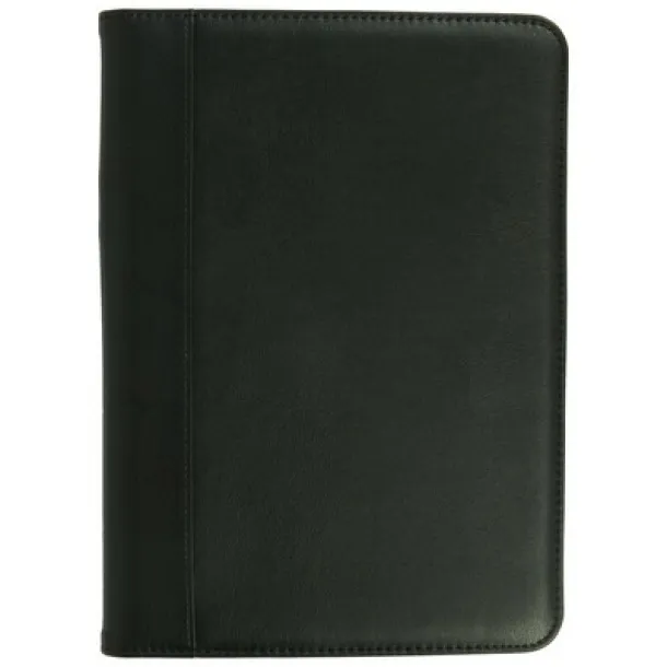  Conference folder approx. A4 with notebook and calculator black