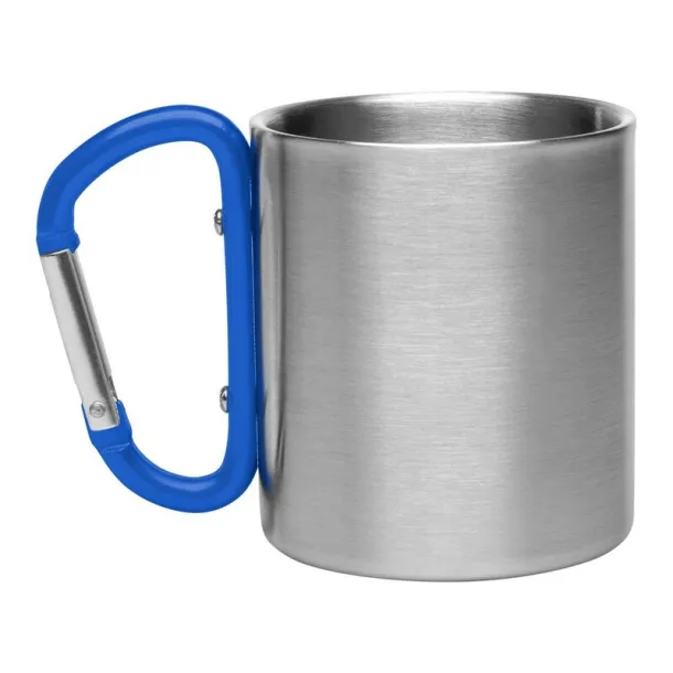  Mug 200 ml with carabiner Plava