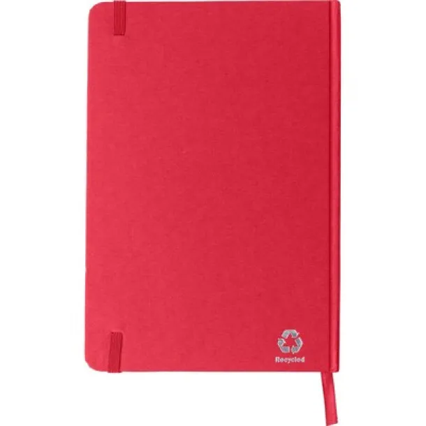  A5 notes red