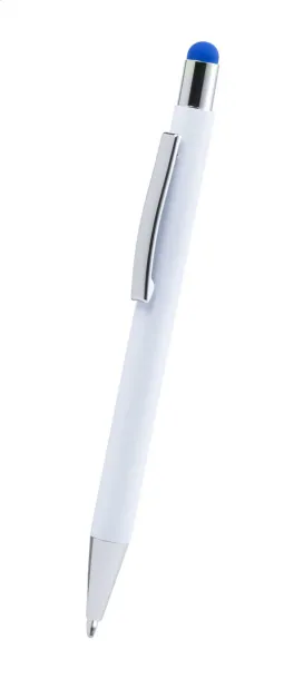 Wirly touch ballpoint pen Blue White