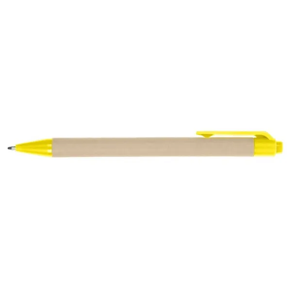  Notebook approx. A5 with ball pen yellow