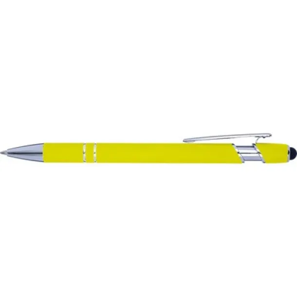  Ball pen, touch pen yellow