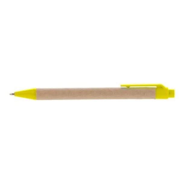  Notebook approx. A6 with ball pen yellow