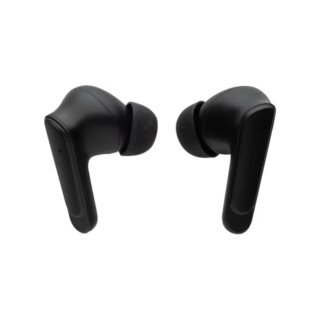Prolink RCS recycled plastic hybrid ANC/ENC earbud - XD Collection Black 
