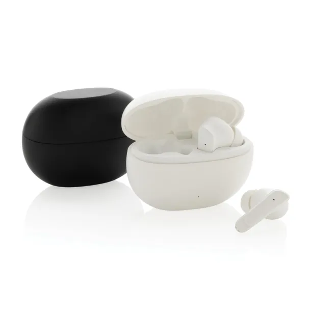 Prolink RCS recycled plastic hybrid ANC/ENC earbud - XD Collection Black 